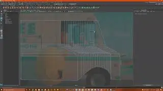 Autodesk Maya - Model Food Truck pt1