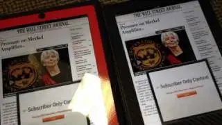 iPad 1 vs iPad 2 Wall Street Journal