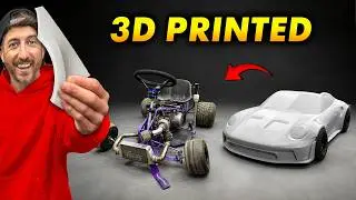 3D Printing a PORSCHE GT3 Go Kart (Part 1)