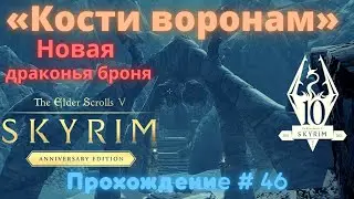 «Кости воронам» Новая драконья броня The Elder Scrolls V: Skyrim Anniversary Edition Прохождение #46