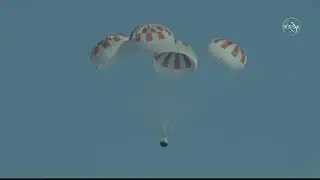 SPACE X- Retorno da Cápsula Espacial CREW DRAGON - DEMO -1