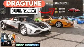 🤯2400HP Dragtune Koenigsegg jesko | Car Parking Multiplayer 2 | 6 sec Dragtune