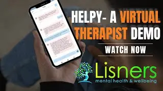 🚀 Introducing Helpy: Your Virtual Therapist on the Lisners App! 🚀#mentalhealth #therapy #lisners