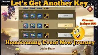 Homecoming Event New Journey New Account Tutorial Part-6 || Lords Mobile