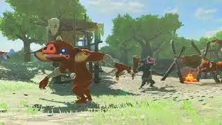 The Legend of Zelda BOTW  No Ryzen 9 5900x + RTX3070 Início da gameplay e testes. 1º SHRINE