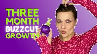 Growing out a BUZZCUT (Month 3)