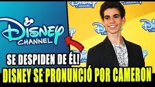 DISNEY SE DESPIDIÓ DE CAMERON BOYCE Y PUBLICÓ UNA CARTA EN SU WEB OFICIAL