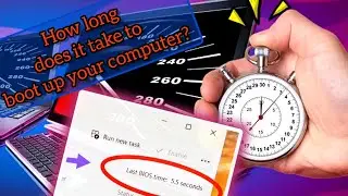 How long does it take to boot up your computer?
