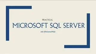 15. Try and Catch error handling - Practical Microsoft SQL Server