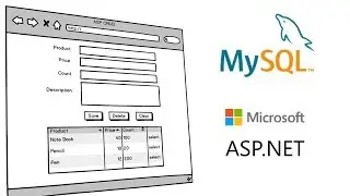 Asp.Net Web Form CRUD With MySQL - Insert, Update, Delete and View All