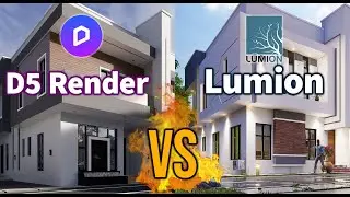 D5 Render VS Lumion /2023/ Which is Better for You / Rendering showdown.