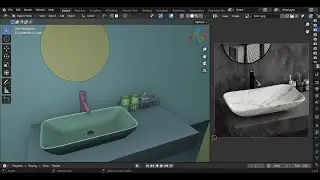 Modeling Sink | Part 2 | Blender