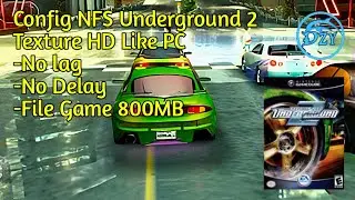 Save Data+Config+Texture HD NFS Underground 2 | Dolphin | Emulator | Offline |