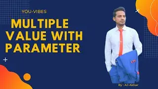 How to pass multiple values parameter In Oracle Apex | Oracle Apex Tutorial Lecture 35