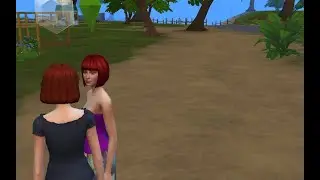 sims 4 again, at the park 1