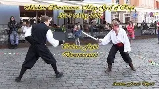 Modern Renaissance: May Graf 2014 - Cutlass Fight Demonstration