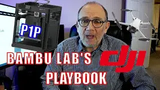 Bambu Lab P1P and DJI Playbook