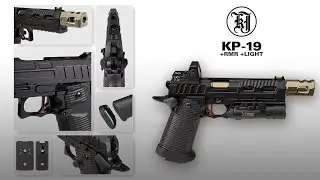 LAS PISTOLAS CON ACCESORIOS MOLAN MAS | KJWORKS KP-19