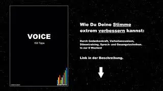 153 Tipps für Deine Stimme