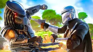Mandalorian Sniper VS Predator Hand  (Fortnite Eesti)2021