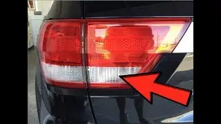How To Change Reverse Tail Light Bulb on 2011-2013 Jeep Grand Cherokee Liftgate