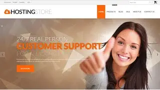 Hosting & Software Shopify Theme by ZEMEZ Website Template - 62056