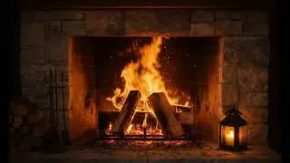 Relaxing Fireplace 🔥 Warm Crackling Fire Sounds for Sleep, Focus & Calm