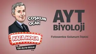 AYT Biyoloji Ders #27 Fotosentez Solunum İlişkisi - Coşkun Ocak