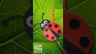 Bug Paper Wall Hanging Craft Ideas | CD Craft Ideas | Paper Craft | #Shorts