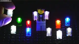 Lights for LEGO, no battery, no wires to bricks -- i-Brix! 💡