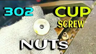 302 Round Head CUP SCREW NUTS / 6 Molds BOLT FORMER MACHINE