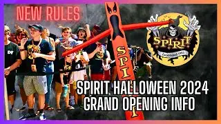 Spirit Halloween FLAGSHIP Grand Opening 2024! 🎃 Carnevil NEW RULES