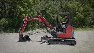 Easily Change Attachments with Yanmar's Hydraulic Quick Coupler