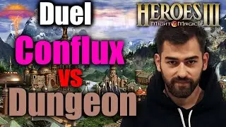 Conflux vs Dungeon | Gluhammer Heroes 3 Multiplayer PL