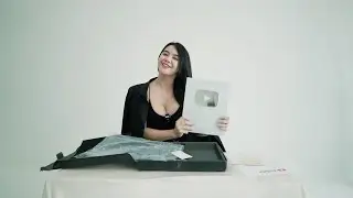 Unboxing silver play botton pertama