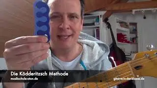 Gitarre lernen super einfach - Lifehack zur Verbesserung der linken Hand mit der Ködderitzschmethode