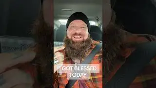 I GOT BLESSED TODAY!