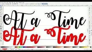 Font or Image Shadow Linked Offset Inkscape Mindcrafts by Sabrina