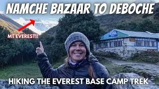Pt. 3: Namche Bazaar to Deboche | Hiking the EVEREST BASE CAMP TREK | EBC 2022