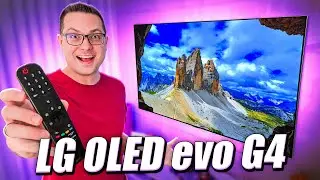 A NOVA ERA das TVs CHEGOU! Conheça a Impressionante LG OLED evo G4 de 65’ polegadas!
