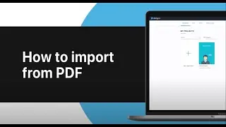 How to Import From a PDF