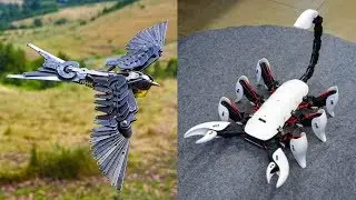 5 AMAZING ROBOTIC ANIMALS INVENTION ▶ Flying Robot Bird & Insect