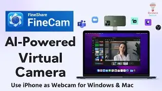 FineCam : AI Virtual Camera | How To Use Your iPhone as a Webcam