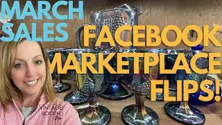 What Sells in Antique Malls? Over $5,000 Worth of Sales plus Facebook Marketplace Flips 🤑