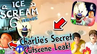 Ice Scream 6 - Charlie's Secret CUTSCENE REVEALED by Keplerians! | Ice Scream 6 Intro Scene