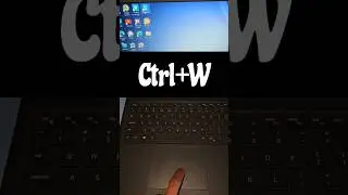 Ctrl+W shortcut key uses #laptop #short #close #active