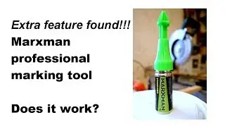 Marxman professional marking tool - Hidden feature