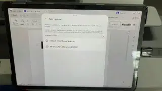 How to print WPS Office PC to HP printer -  Wired