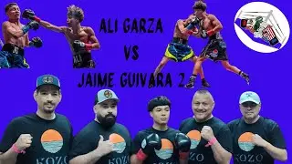 Part 2 Esteban Ali Garza vs Jaime Guevara Highlights. Rio Gran valley Boxing. 