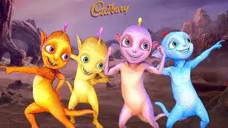 Cartoons chocolate funny adventures of the aliens for children